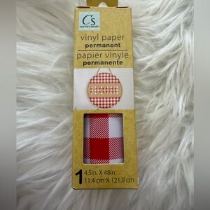 🧡10/$10 Red Vinyl Paper